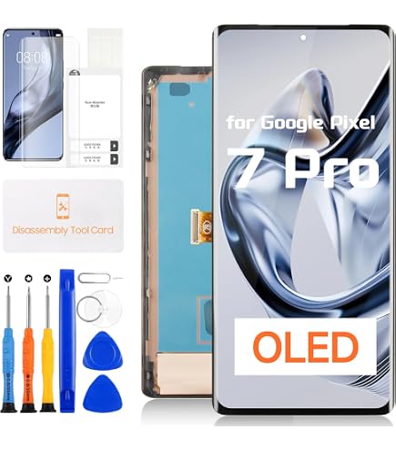 Amazon.com: Screen Replacement for Pixel 7 Pro 5G, 3120x1440